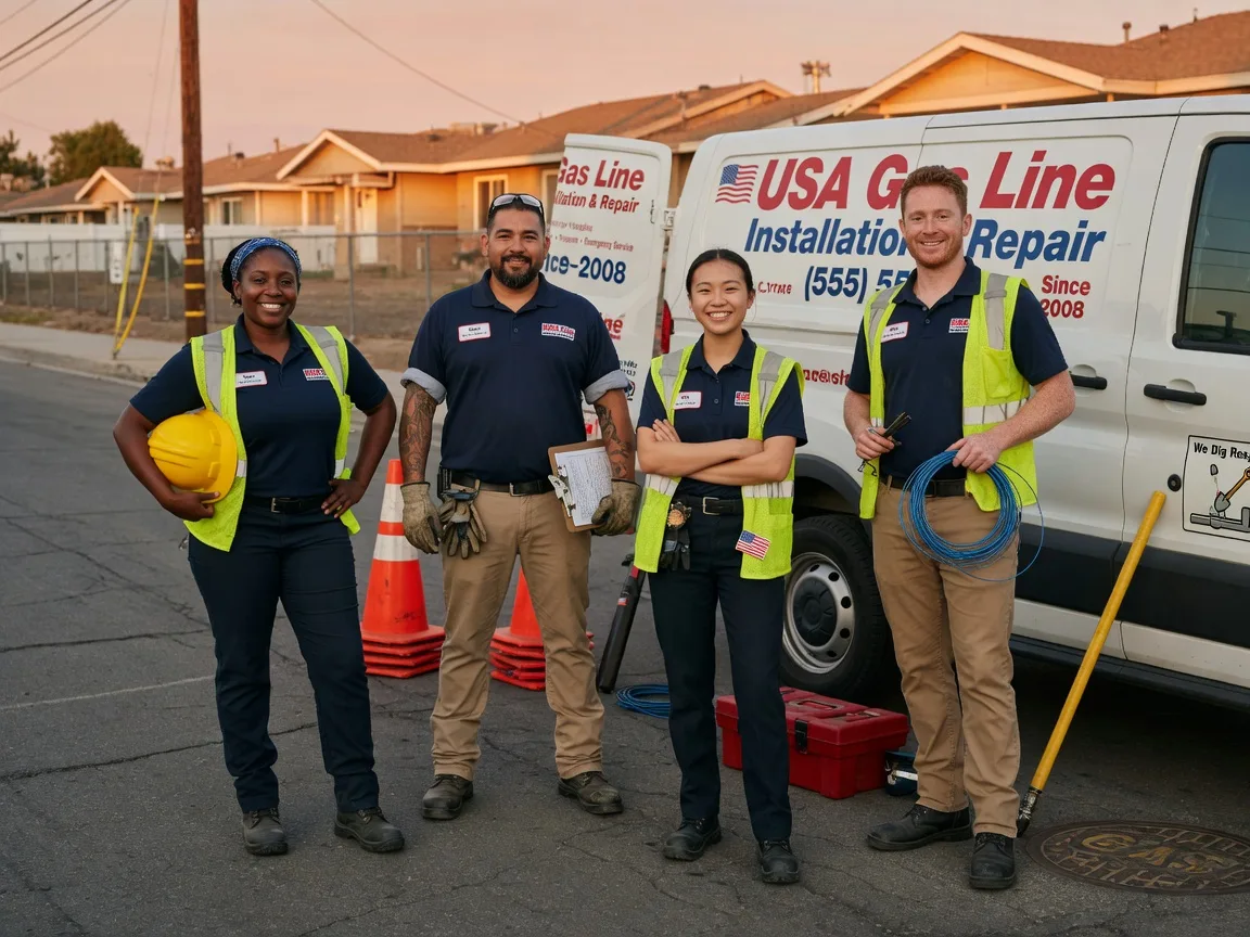 Gas Line Installation company in Roxobel, NC